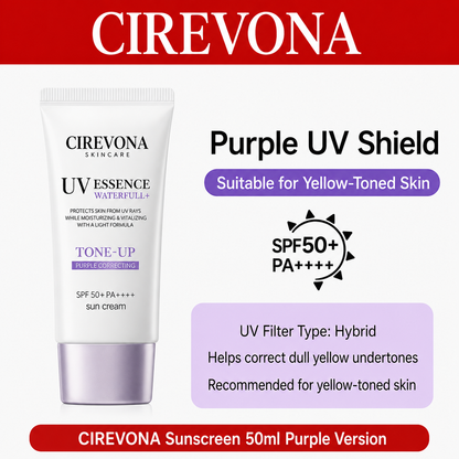 🌞 Cirevona™ UV Essence Waterfull+ Sunscreen Serum