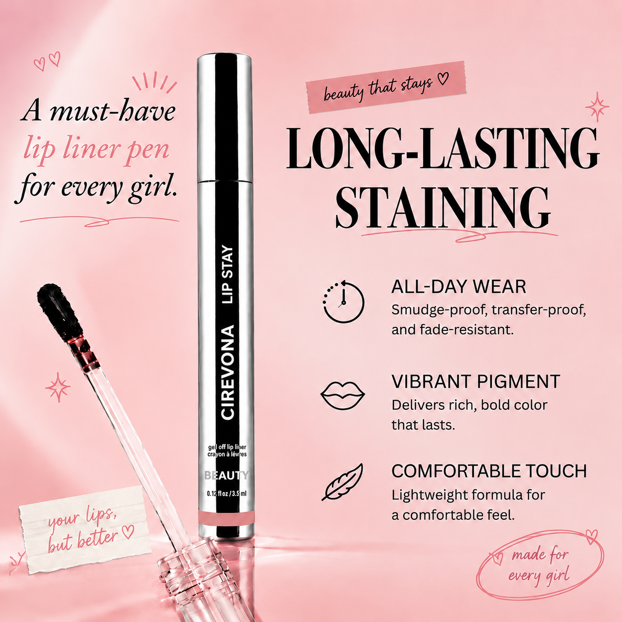 Cirevona™🎉Lip Liner Stay lasting