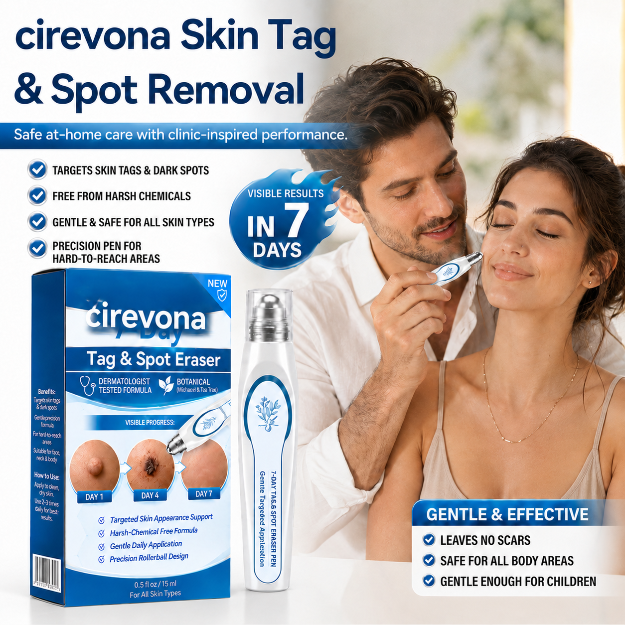 Cirevona 7-Day Spot & Skin Tag Eraser Pen