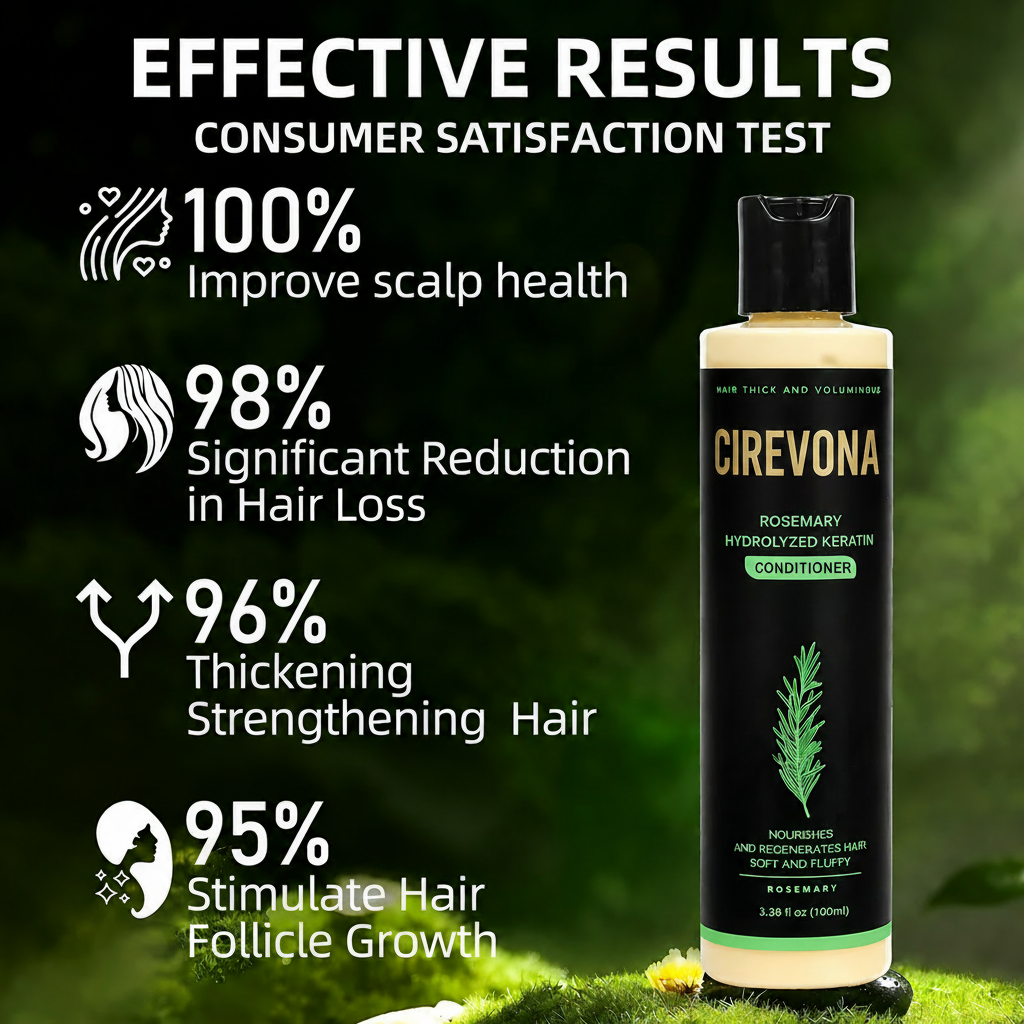 🔥LAST DAY 50% OFF - 🌿Cirevona® Organic Rosemary Hair Growth Shampoo