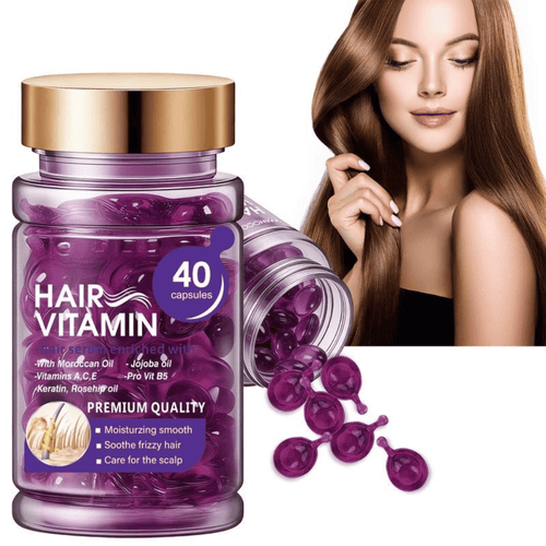 Cirevona Moroccan Oil Hair Vitamin Capsules – Smooth, Shiny & Frizz-Controlled Hair