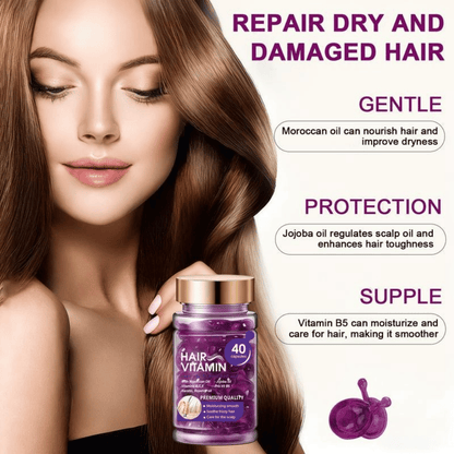 Cirevona Moroccan Oil Hair Vitamin Capsules – Smooth, Shiny & Frizz-Controlled Hair