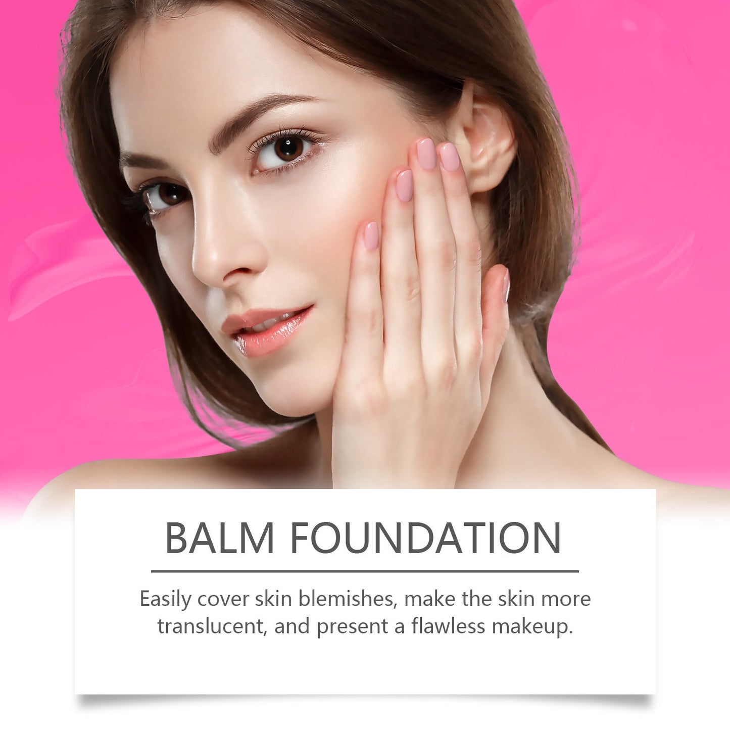 🎁 Buy One, Get One Free | Cirevona Beauty Peptide Bounce Balm Foundation + Precision Brush ✨