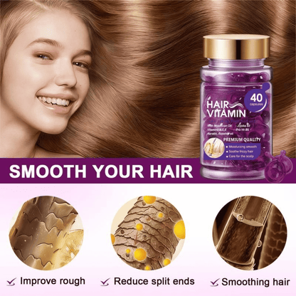 Cirevona Moroccan Oil Hair Vitamin Capsules – Smooth, Shiny & Frizz-Controlled Hair