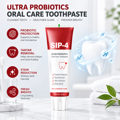 SIP-4 Ultra Probiotic Toothpaste
