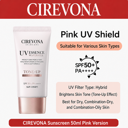 🌞 Cirevona™ UV Essence Waterfull+ Sunscreen Serum