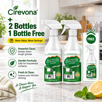 Deep-Clean Kitchen Enzyme Cleaner – Removes Stubborn Grease & Keeps Your Kitchen Fresh