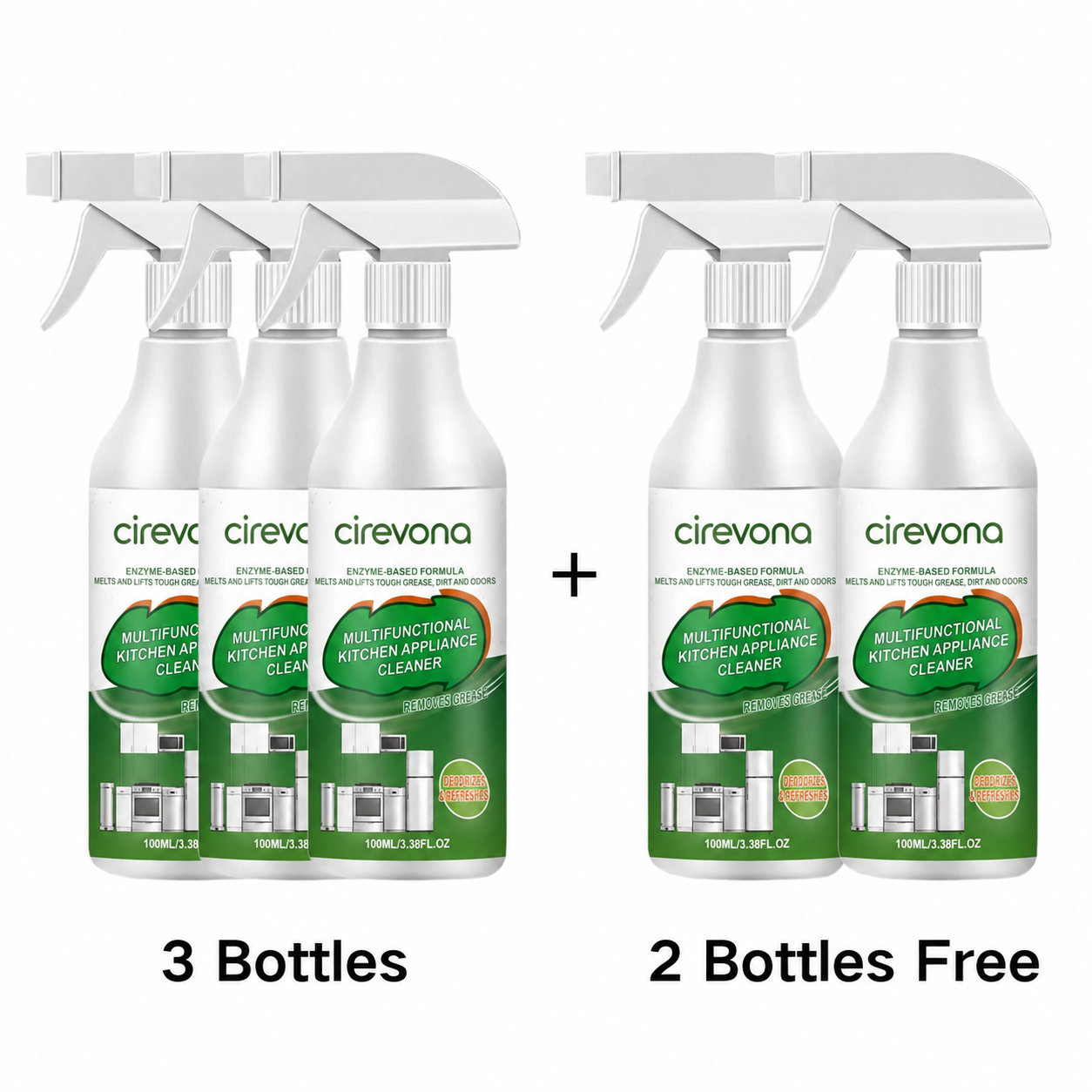 Deep-Clean Kitchen Enzyme Cleaner – Removes Stubborn Grease & Keeps Your Kitchen Fresh