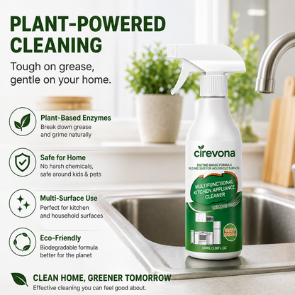 Deep-Clean Kitchen Enzyme Cleaner – Removes Stubborn Grease & Keeps Your Kitchen Fresh