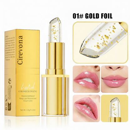 Cirevona Color-Changing Gold Leaf Lipstick