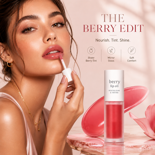 Last Day Buy 1 Get 1 Free Cirevona Apple Lip Oil Lip Stain｜Transfer-Proof Hydrating Plump Glossy Lip Tint, 7 Colors
