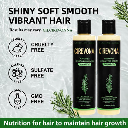 🔥LAST DAY 50% OFF - 🌿Cirevona® Organic Rosemary Hair Growth Shampoo