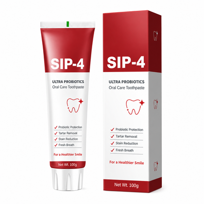SIP-4 Ultra Probiotic Toothpaste