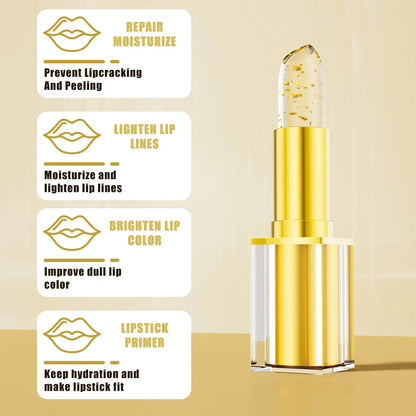 Cirevona Color-Changing Gold Leaf Lipstick