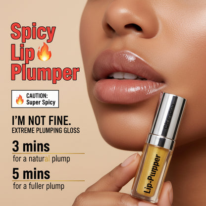 Cirevona®Edible Spicy Lip Plumper - Fuller-Looking Lip Plumper Gloss