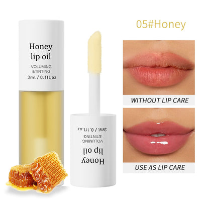 Last Day Buy 1 Get 1 Free Cirevona Apple Lip Oil Lip Stain｜Transfer-Proof Hydrating Plump Glossy Lip Tint, 7 Colors